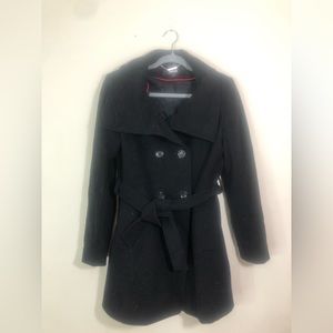 DKNY Black peacoat 8